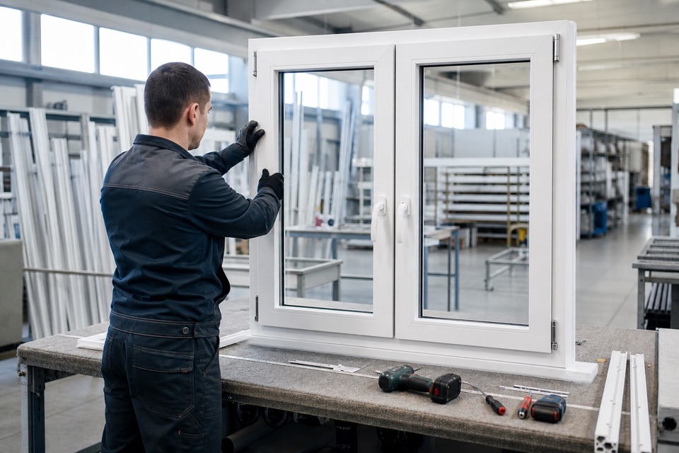 Ankara atölyede PVC pencere imalatı